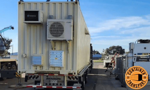 Shipping a Cannabis Extraction Facility on a trailer.