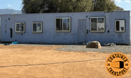 Shipping a Container Home.