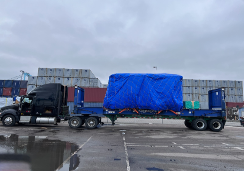 Flat Rack Container Moving Services