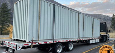 Transporting a 40-Foot Container
