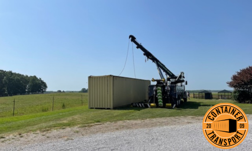 Transporting a container