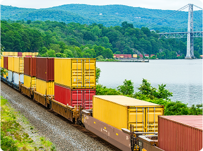 Rail Freight Container Shipping
