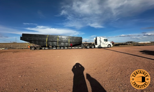 Transporting a Container pool.