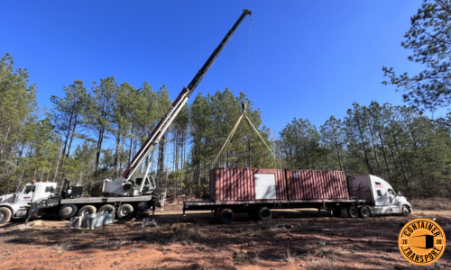 shipping a container