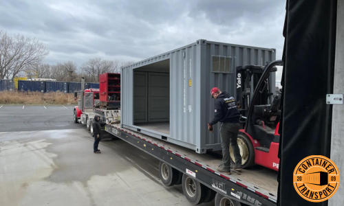 Transporting a container