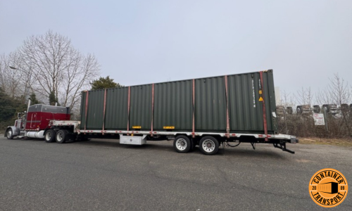 Transporting a container