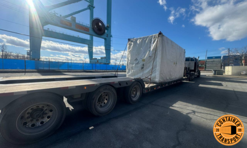 Transporting a container