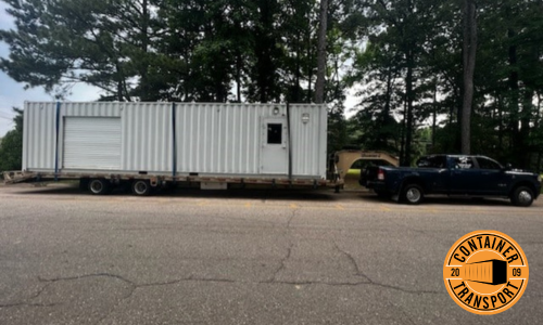 Transporting a container