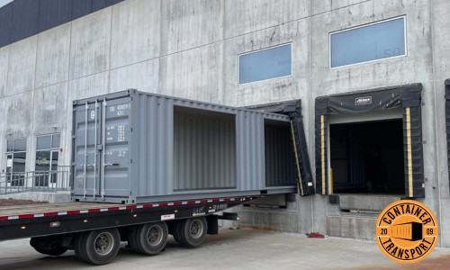 Transporting a container