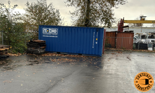 Transporting a container