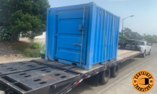 Transporting a Storage Container.