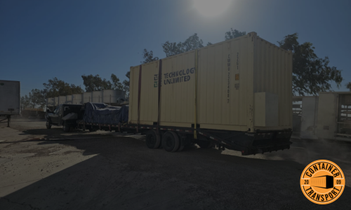 Transporting a container