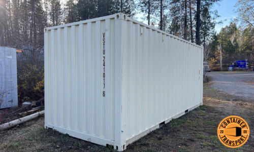 Container in yard