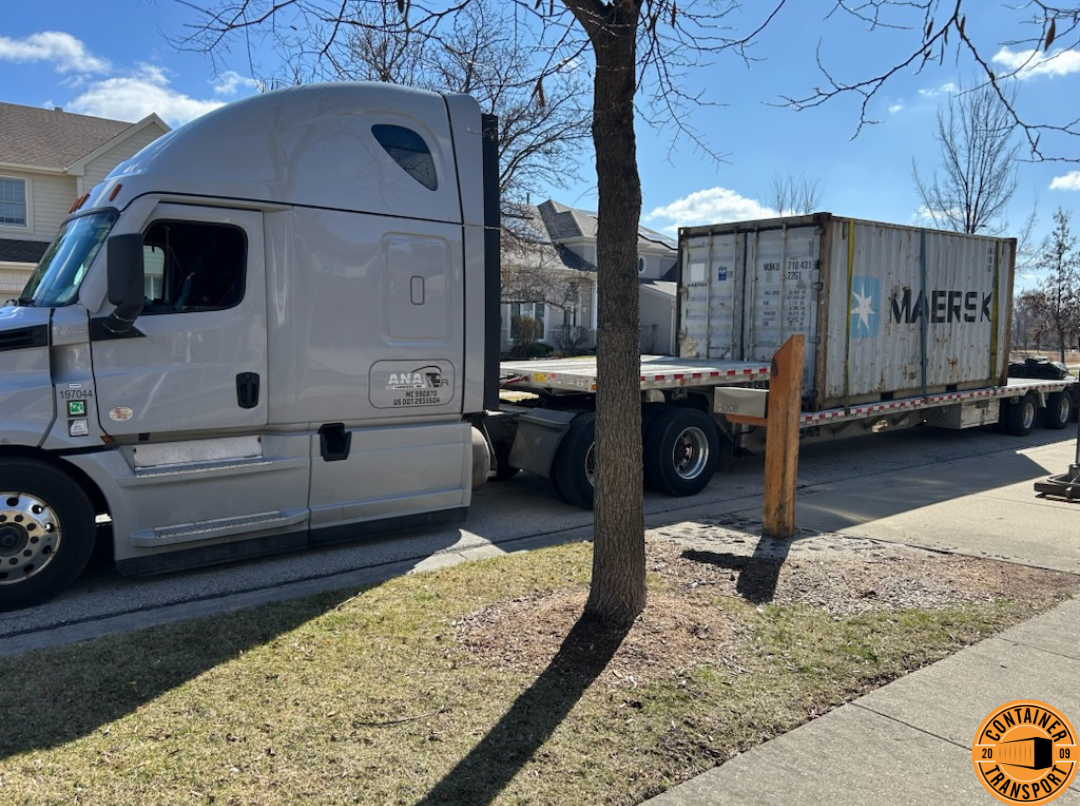 Transporting a container