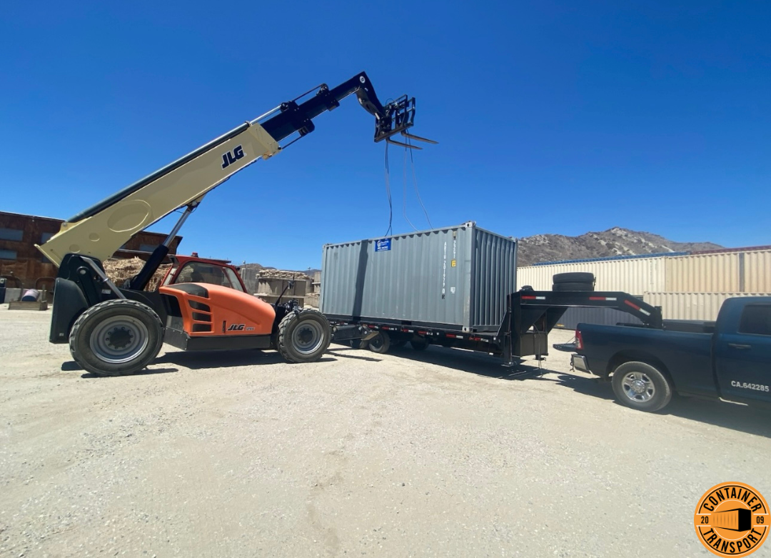 Transporting a container