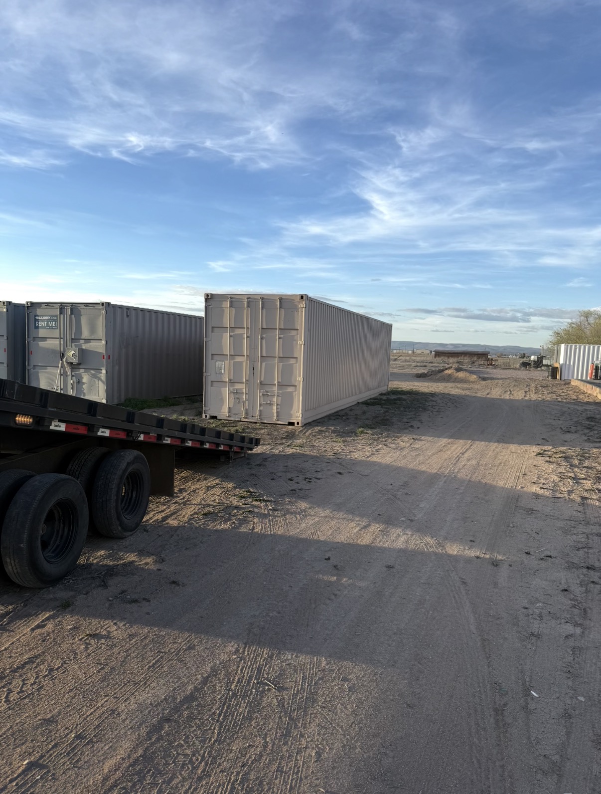 Transporting a container