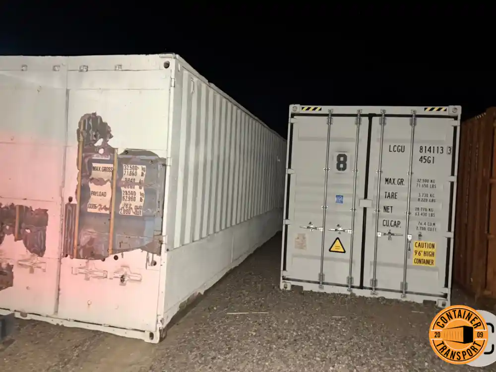 Transporting a container
