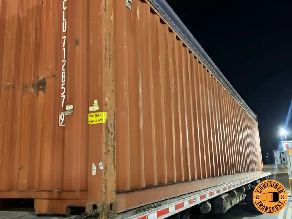 Transporting a container