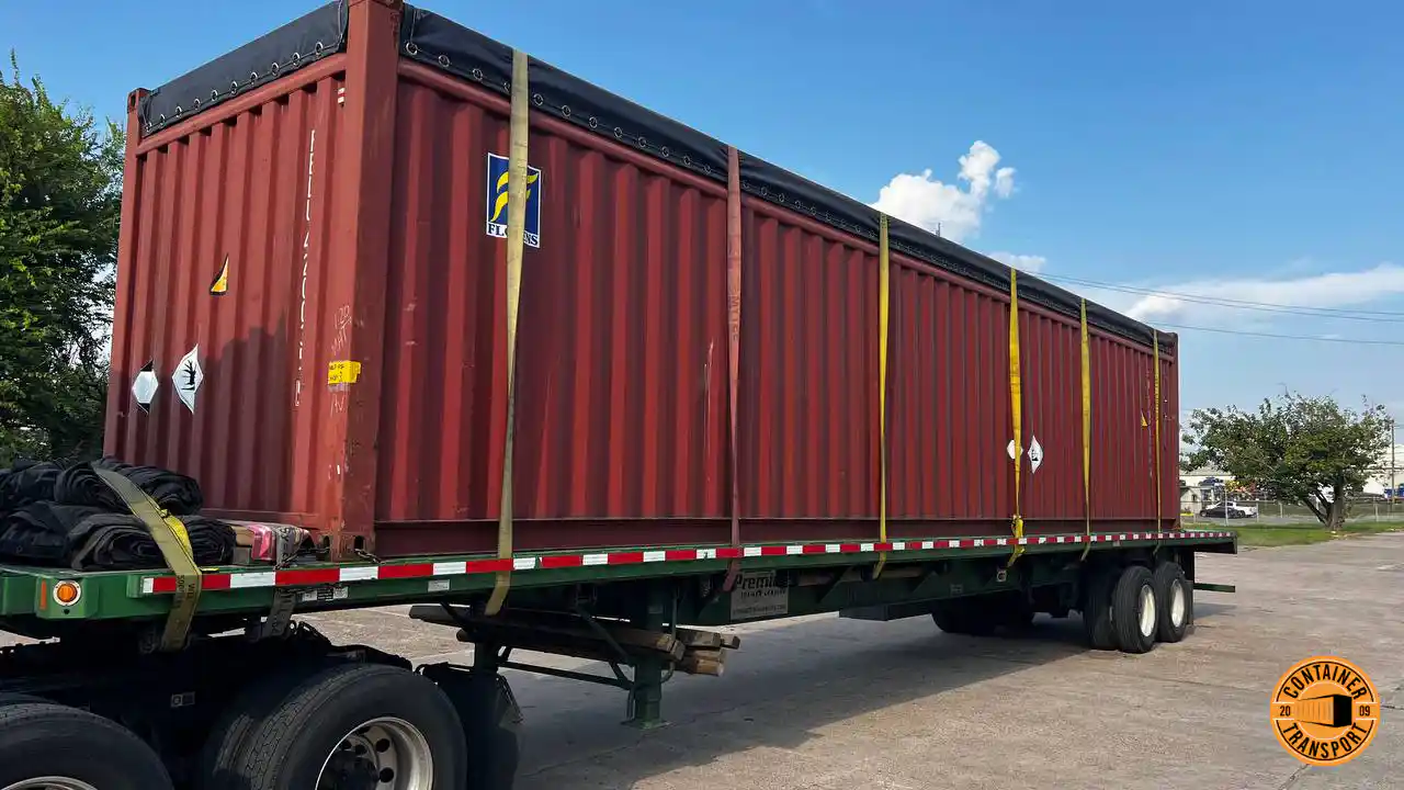Transporting a container