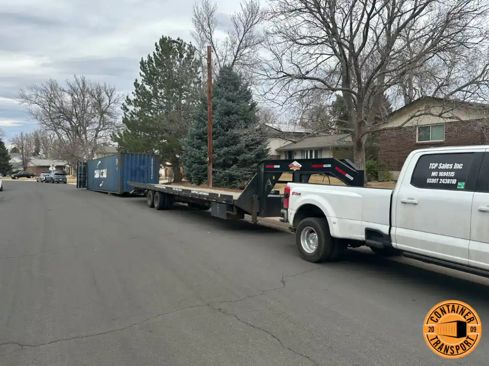 Transporting a container