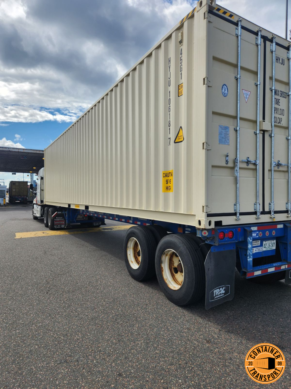 Transporting a container