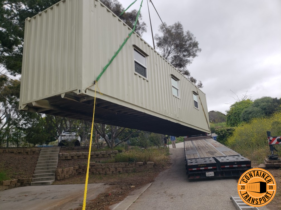 Transporting a container