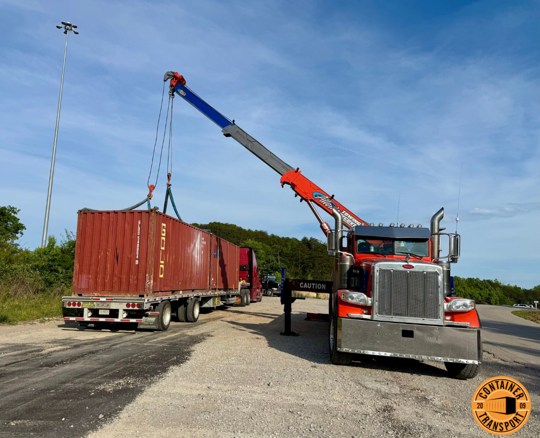 Transporting a container