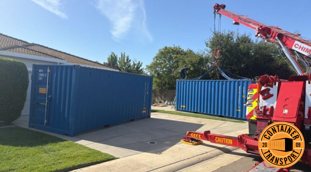Transporting a container