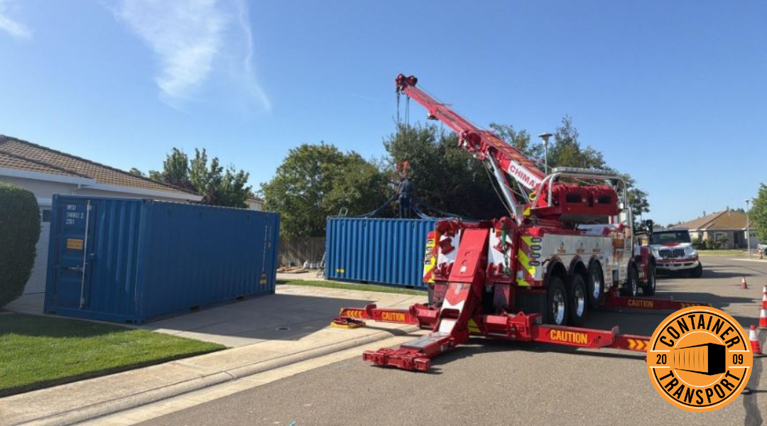 Transporting a container