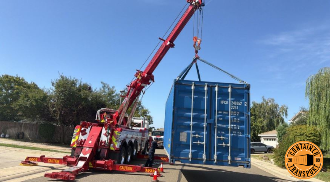 Transporting a container