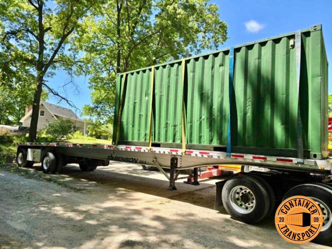 Transporting a container