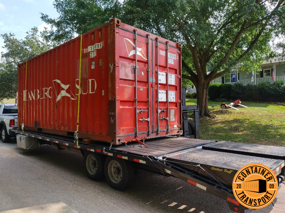 Transporting a container